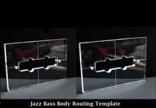 Load image into Gallery viewer, Jazz Bass Pickup Cavity Routing Template For Body Acrylic
