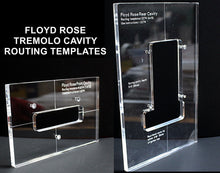 Load image into Gallery viewer, Tremolo Rear Front Cavity 10mm Routing Template For Floyd Rose Acrylic
