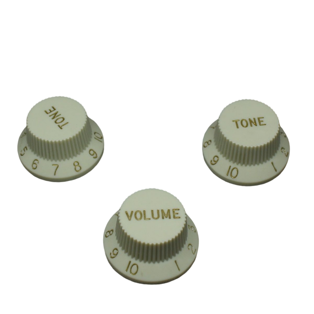 Made In Japan Stratocaster Strat Knobs Set Mint Green