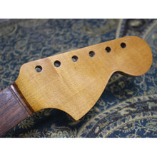 Load image into Gallery viewer, FNK-037 - Nitro Finish Large Headstock Rosewood Neck For Stratocaster
