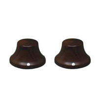 Load image into Gallery viewer, Bubinga Wood Bell Guitar Knobs for Les Paul Tone Or Volume - Metric Set (2)
