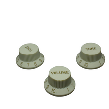 Load image into Gallery viewer, Made In Japan Stratocaster Strat Knobs Set Mint Green
