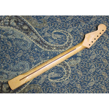 Load image into Gallery viewer, FNK-009- Aged Nitro Finish Vintage Replacement Maple Neck For 50&#39;s Stratocaster
