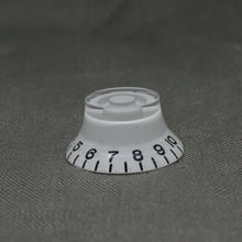 Load image into Gallery viewer, Bell Knob Set (4)  White For Gibson Les Paul - Fit CTS Inch Size
