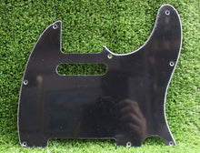 Load image into Gallery viewer, Telecaster Pickguard For Std USA Fender Tele - Black 3 Ply
