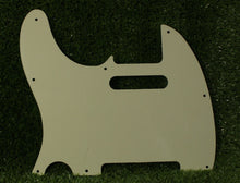 Load image into Gallery viewer, Telecaster Pickguard For Std USA Fender Tele - Mint Ivory
