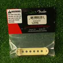 Load image into Gallery viewer, Original Fender Jaguar Pickup Covers Aged White 005-4492-049
