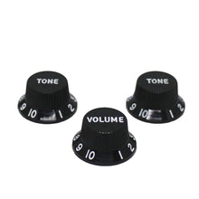 Load image into Gallery viewer, Genuine Fender Stratocaster Strat Knobs Set - Black
