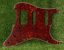 Load image into Gallery viewer, Pickguard For 64 HSS Strat Humbucker Cover Vintage Tortoise Shell Celluloid Top
