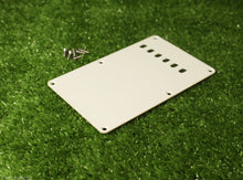 Load image into Gallery viewer, Vintage Style Tremolo Cover Back Plate For Fender Strat - Parchment 1 Ply 1.4mm
