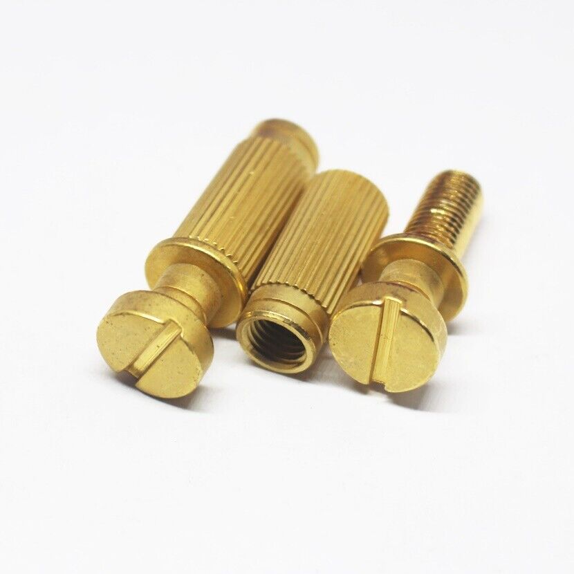 Montreux Guitars Aged Tailpiece Studs and Bushing Set - Gold BP-060-AGD