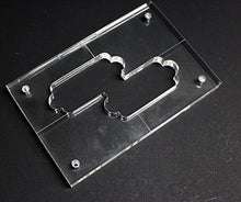 Load image into Gallery viewer, P Bass Pickup Cavity Routing Template For Body Acrylic Precision
