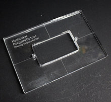 Load image into Gallery viewer, Humbucker Pickup Cavity Routing Template For Guitar Pickguard Acrylic 2280
