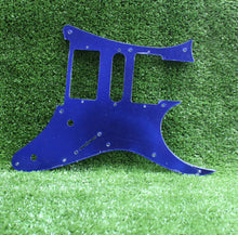 Load image into Gallery viewer, Pickguard for Ibanez Japan RG550 Jem RG HSH - Blue Mirror
