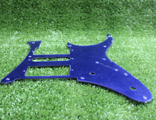 Load image into Gallery viewer, Pickguard for Ibanez Japan RG550 Jem RG HSH - Blue Mirror
