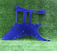 Load image into Gallery viewer, Pickguard for Ibanez Japan RG550 Jem RG HSH - Blue Mirror
