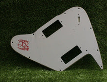 Load image into Gallery viewer, Pickguard For Gibson Non Reverse Firebird Slide Switch V1 w Screen Logo White
