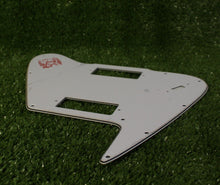 Load image into Gallery viewer, Pickguard For Gibson Non Reverse Firebird Slide Switch V1 w Screen Logo White
