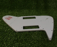 Load image into Gallery viewer, Pickguard For Gibson Non Reverse Firebird Slide Switch V1 w Screen Logo White
