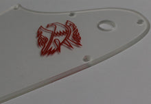 Load image into Gallery viewer, Pickguard For Gibson Reverse Firebird w Accurate Screen Logo - Clear Acrylic
