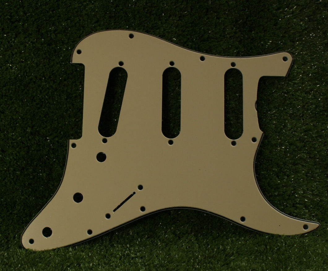 Standard Pickguard For 62 Strat For USA Mex Fender  - Vintage Cream