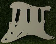 Load image into Gallery viewer, Pickguard For 50s 57 Strat For USA Mex Fender  - 1 Ply White 2mm
