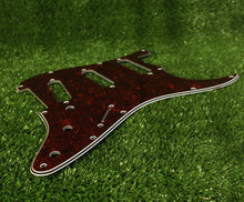 Load image into Gallery viewer, Standard Pickguard For 62 Strat For USA Mex Fender  - Red Tortoise Shell
