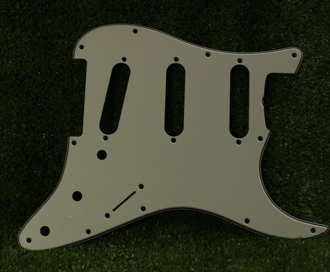 Standard Pickguard For 62 Strat For USA Mex Fender  - Parchment 3 Ply