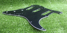 Load image into Gallery viewer, Voodoo Pickguard Reverse Bridge Pickup Fits Jimi Hendrix Strat - Black
