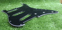 Load image into Gallery viewer, Voodoo Pickguard Reverse Bridge Pickup Fits Jimi Hendrix Strat - Black
