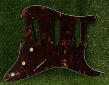 Load image into Gallery viewer, Voodoo Pickguard Reverse Bridge Pickup Fits Jimi Hendrix Strat - Brown Tortoise
