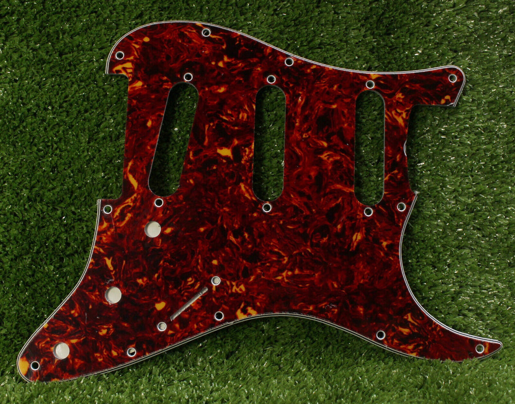 Standard Pickguard For 65 Strat For USA Fender  - Brown Celluloid Tortoise Shell