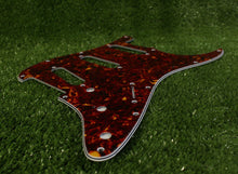 Load image into Gallery viewer, Standard Pickguard For 65 Strat For USA Fender  - Brown Celluloid Tortoise Shell
