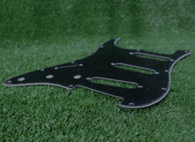 Load image into Gallery viewer, Pickguard For Lefty 64 Strat For Left Handed USA Fender - Black 3 Ply
