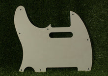 Load image into Gallery viewer, Telecaster Pickguard For Vintage 60s USA Fender Tele - White 1 Ply 1.6mm 8 Holes
