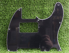 Load image into Gallery viewer, Telecaster Pickguard For USA Fender Tele w/ Humbucker - Black 3 Ply
