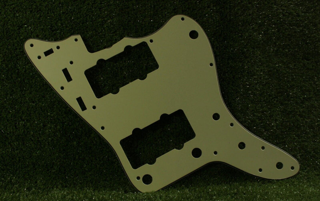 Jazzmaster Pickguard For USA Fender Old B Stock Wide Bevel Mint Green