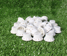 Load image into Gallery viewer, 50 pieces Strat Metric Tone Knobs White Made in Korea
