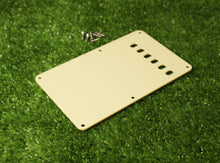 Load image into Gallery viewer, Vintage Style Tremolo Cover Back Plate For Fender Strat - Cream 1 Ply 2mm
