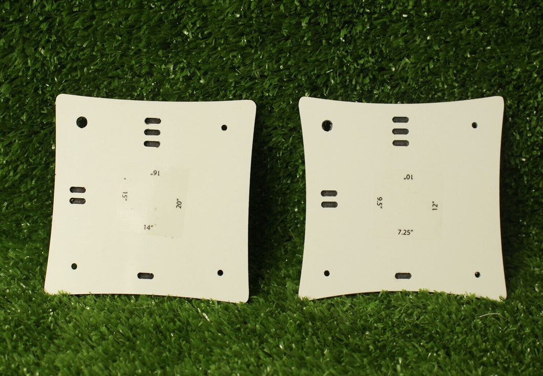 Guitar Radius Gauges (2) for Luthiers Measures fingerboard and nut/saddle radius