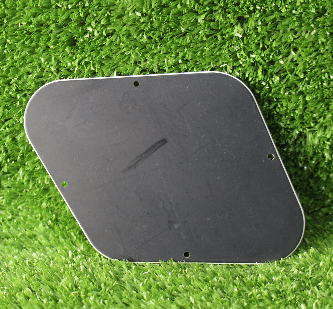 Back Plate Cover For LP Style Guitars - Black 3 Ply C004