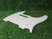 Load image into Gallery viewer, Telecaster Pickguard For Std USA Fender Tele - White 3 Ply B Stock
