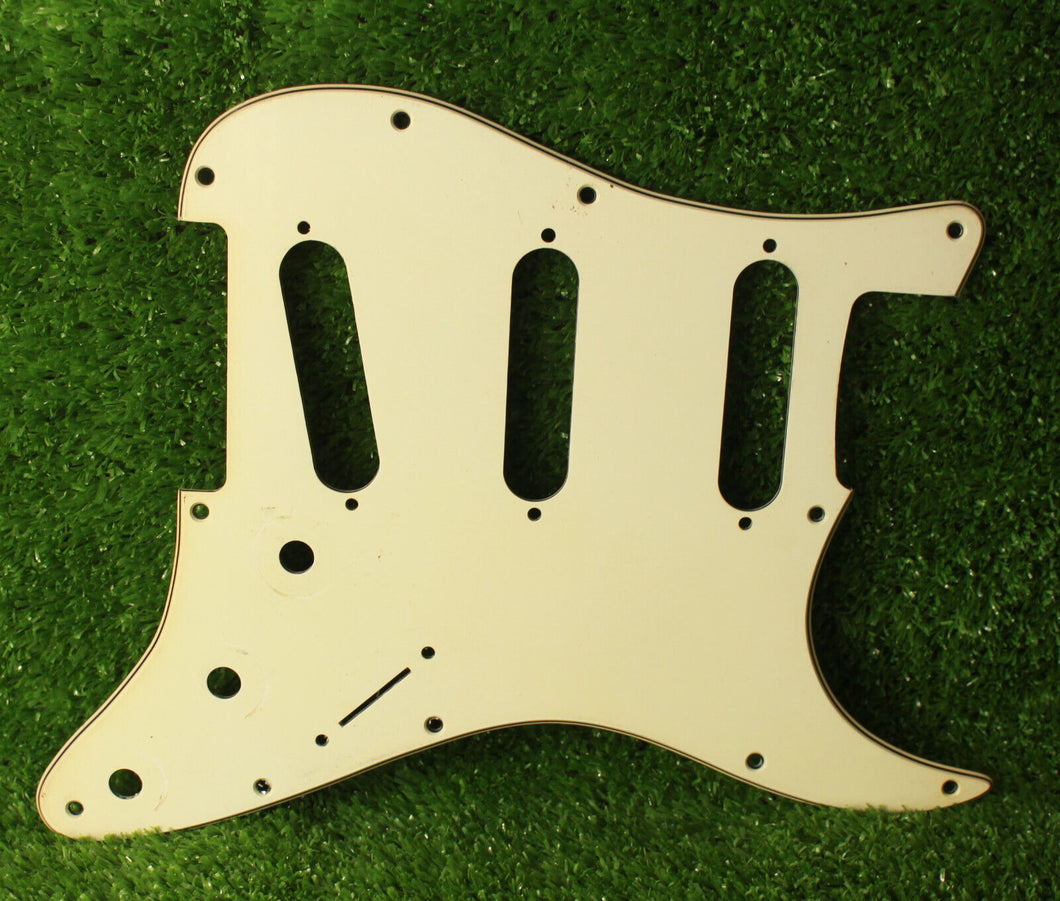 Aged 68 69 Voodoo Reverse Bridge Pickguard Pearloid Back For Hendrix Strat AGP18