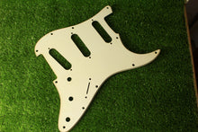 Load image into Gallery viewer, Aged 68 69 Voodoo Reverse Bridge Pickguard Pearloid Back For Hendrix Strat AGP18
