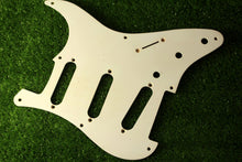 Load image into Gallery viewer, Aged Montreux 54-58  Pickguard For Fender Strat 8 Holes 1 Ply -  White AG02 2mm
