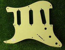 Load image into Gallery viewer, Aged 57 59 Pickguard For Fender Strat Wide Bevel 8 Holes Mint Green - AGP38
