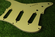 Load image into Gallery viewer, Aged 57 59 Pickguard For Fender Strat Wide Bevel 8 Holes Mint Green - AGP38
