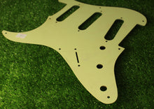 Load image into Gallery viewer, Aged 57 59 Pickguard For Fender Strat Wide Bevel 8 Holes Mint Green - AGP38
