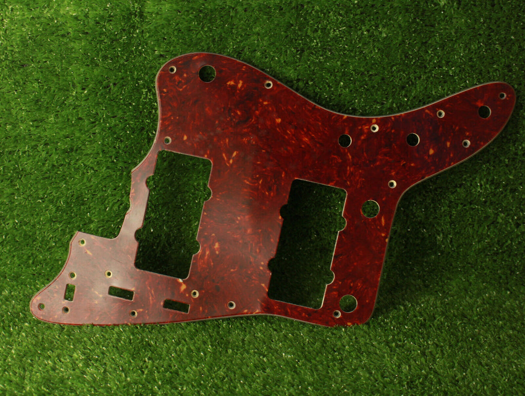 Aged Pickguard For 62 Fender Jazzmaster Tortoise Shell Celluloid AGP44