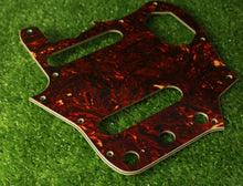 Load image into Gallery viewer, Aged Pickguard For 62 Fender Jaguar Brown Tortoise Shell Celluloid Top AGP42
